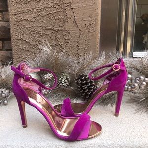 Ted Baker Fuchsia Sharlot Suede Ankle 